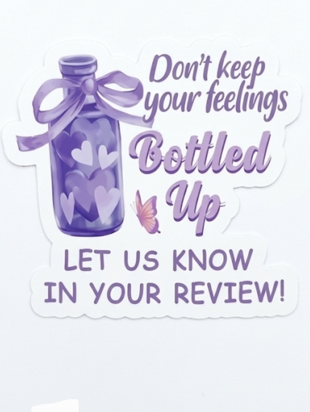 120 "Let Us Know In Your Review" Stickers - Picture 2 of 3